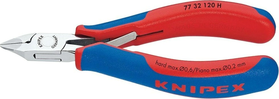 Бокорезы диагональные для электроники KNIPEX 7732120H 120 мм [KN-7732120H]
