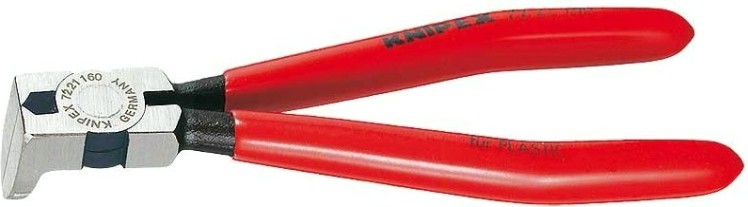 Бокорезы диагональные для пластмассы KNIPEX 7221160 160 мм [KN-7221160]