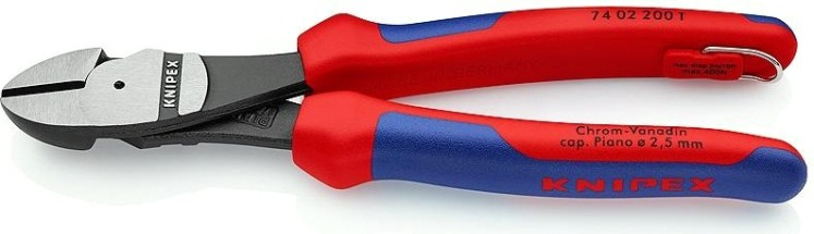 Бокорезы диагональные силовые KNIPEX 7402200T 200 мм [KN-7402200T]