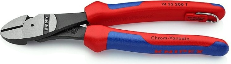Бокорезы диагональные силовые KNIPEX 7422200T 200 мм [KN-7422200T]