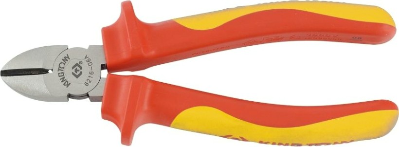 Бокорезы диэлектрические KING TONY 6216-06A 1000 V, 167 мм, диагональные Бокорезы диэлектрические KING TONY 6216-06A 1000 V, 167 мм, диагональные