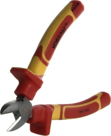 Бокорезы диэлектрические Кобальт 647-048 1000 V, 160 мм Бокорезы диэлектрические Кобальт 647-048 1000 V, 160 мм