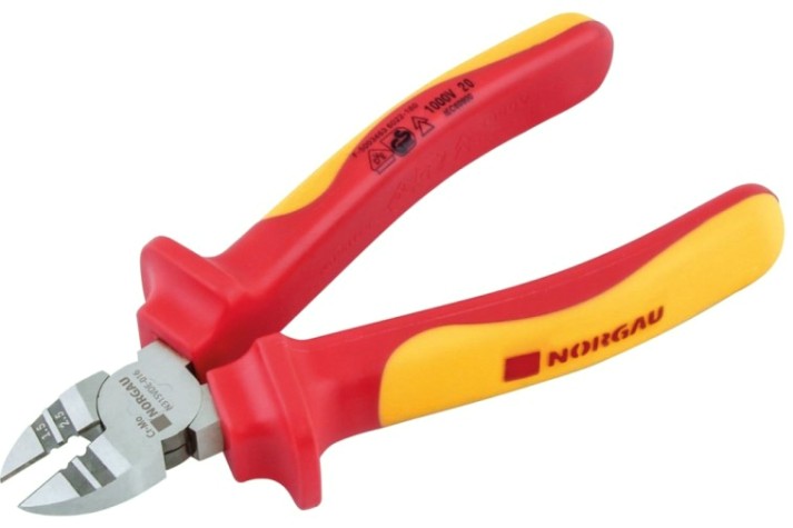 Бокорезы диэлектрические Norgau N315VDE-018 180 мм со съемником изоляции [067294018]
