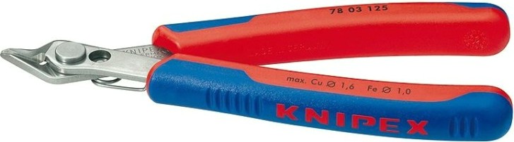 Бокорезы для электроники KNIPEX 7803125 125 мм [KN-7803125]