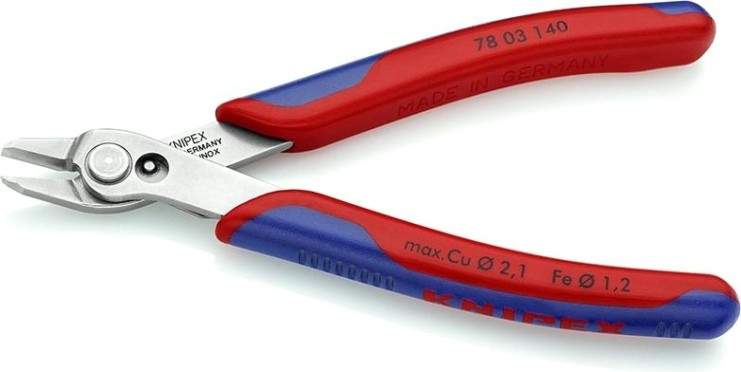 Бокорезы для электроники KNIPEX Electronic Super Knips® XL 7803140 140 мм [KN-7803140]