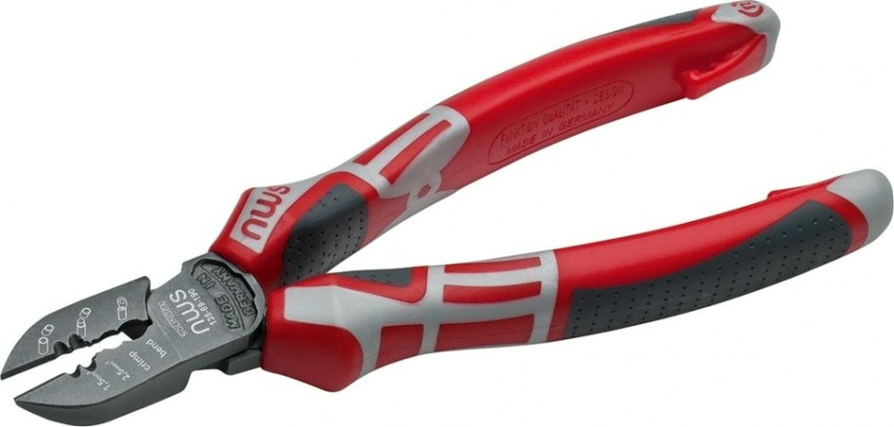 Бокорезы электрика NWS 190 мм покрытие TitanFinish 3 в 1 [135-69-190]