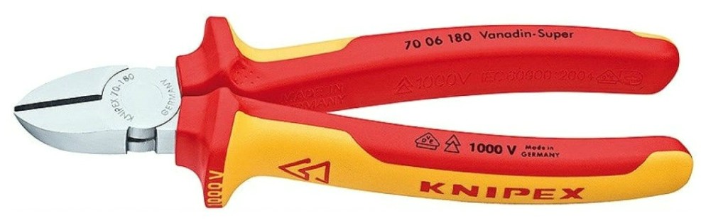 Бокорезы KNIPEX KN-7006180TBK VDE, 180 мм