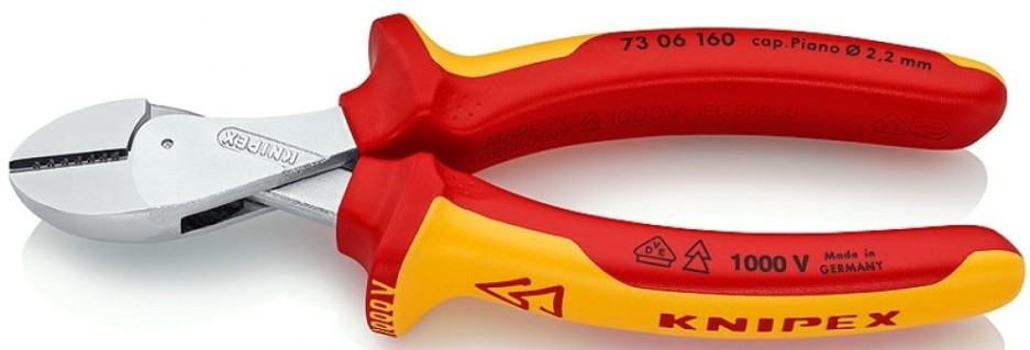 Бокорезы KNIPEX KN-7306160SB VDE, 160 мм