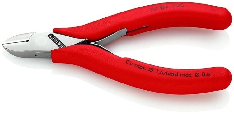 Бокорезы KNIPEX KN-7701115SB для электроники
