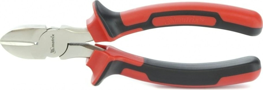 Бокорезы MATRIX "NICKEL" 180 мм, двухкомпонентные рукоятки 17522 [17522]