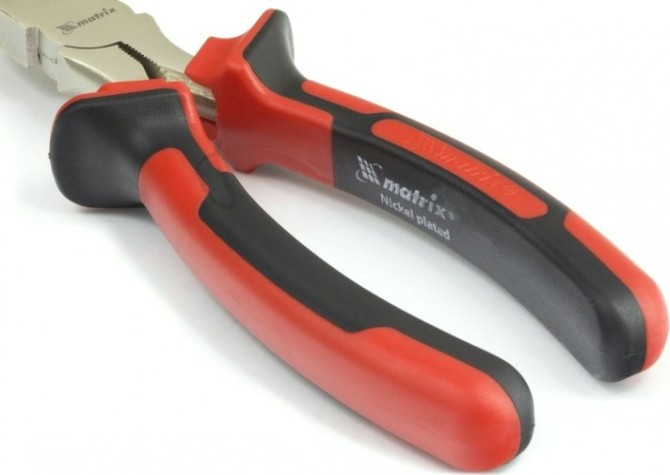 Бокорезы MATRIX "NICKEL" 180 мм, двухкомпонентные рукоятки 17522 [17522]