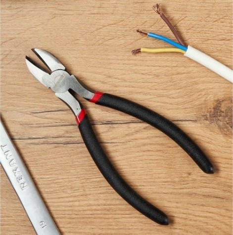 Бокорезы REXANT 12-4616-1 200 мм, обливные рукоятки Бокорезы REXANT 12-4616-1 200 мм, обливные рукоятки