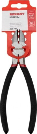 Бокорезы REXANT 12-4616-1 200 мм, обливные рукоятки Бокорезы REXANT 12-4616-1 200 мм, обливные рукоятки