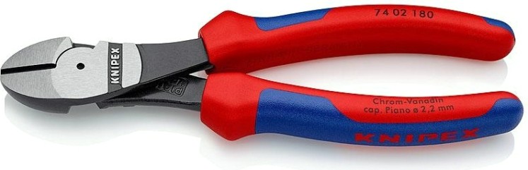 Бокорезы силовые KNIPEX 7402180SB 180 мм [KN-7402180SB]
