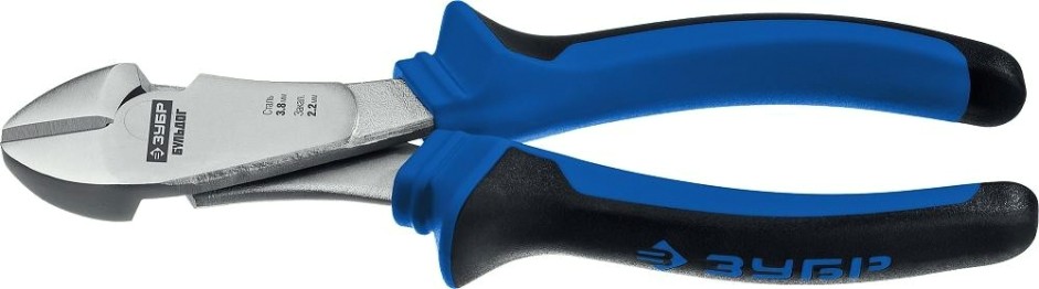 Бокорезы ЗУБР ПРОФЕССИОНАЛ БУЛЬДОГ усиленные эксцентр.располож.шарнира [2201-6-17_z02]