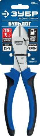 Бокорезы ЗУБР ПРОФЕССИОНАЛ БУЛЬДОГ усиленные эксцентр.располож.шарнира [2201-6-17_z02]