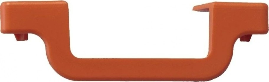 Боковая заглушка KRAUSE MONTO 212887 для ступени 80 мм, левая, оранжевая (набор 7 шт) [212887]