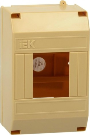 Бокс IEK Krepta 3 КМПн 1/4 ip20 для 4-х авт. выключателей, цвет сосна [MKP31-N-04-30-135-S]
