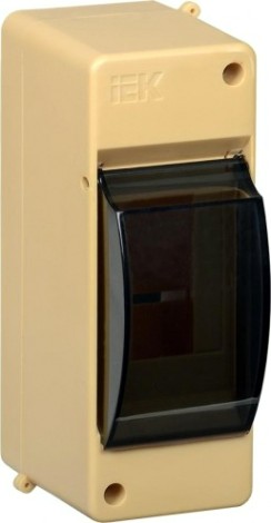 Бокс IEK Krepta 3 КМПн 2/2 ip30 для 2-х авт. выключателей, цвет сосна [MKP42-N-02-30-20-S]