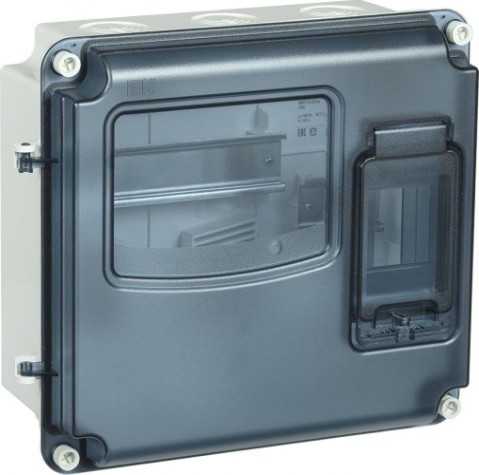 Бокс IEK Krepta 3 ЩУРн 1/3 ip66 pc [MSP1-N-03-66-L]