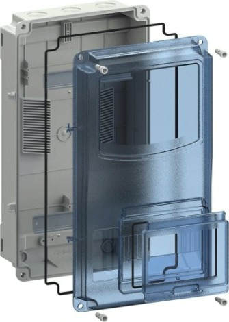 Бокс IEK Krepta 5 ЩУРн 3/12 ip66 pc [MSP3-N-12-55]