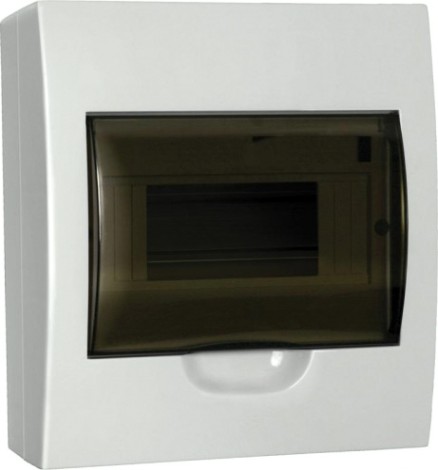 Бокс IEK ЩРН-П-8 модулей навесной пластик IP41 [MKP12-N-08-40-20-L]