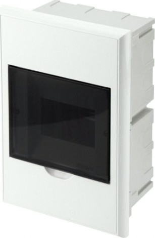 Бокс Kranz KR-11-0204 пластиковый ЩРВ-П-4 IP41 белый