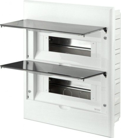 Бокс Kranz KR-11-0224 пластиковый ЩРВ-П-24 IP41 белый Бокс Kranz KR-11-0224 пластиковый ЩРВ-П-24 IP41 белый