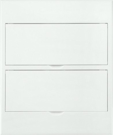 Бокс Kranz KR-11-0225 пластиковый ЩРВ-П-24 IP41 белый (белая дв.)