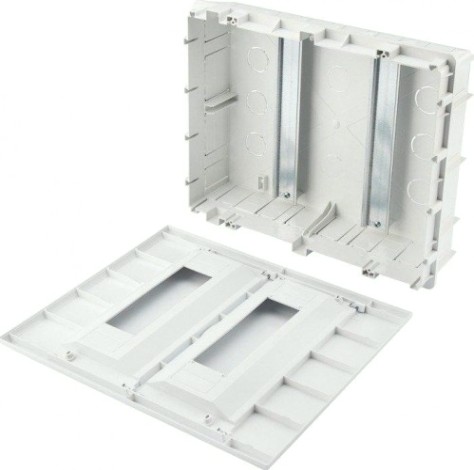 Бокс Kranz KR-11-0225 пластиковый ЩРВ-П-24 IP41 белый (белая дв.)