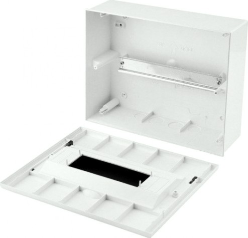 Бокс Kranz KR-11-0312 пластиковый ЩРН-П-12 IP41 белый Бокс Kranz KR-11-0312 пластиковый ЩРН-П-12 IP41 белый