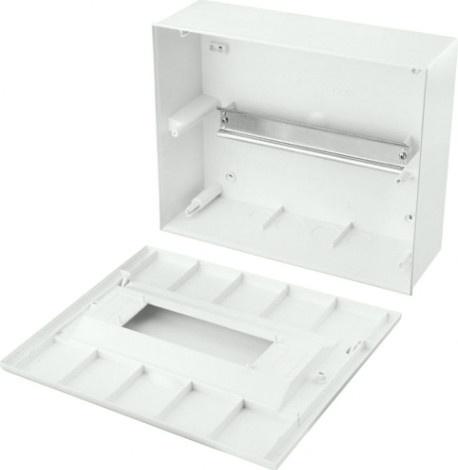 Бокс Kranz KR-11-0313 пластиковый ЩРН-П-12 IP41 белый (белая дв.)