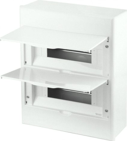 Бокс Kranz KR-11-0325 пластиковый ЩРН-П-24 IP41 белый (белая дв.) Бокс Kranz KR-11-0325 пластиковый ЩРН-П-24 IP41 белый (белая дв.)