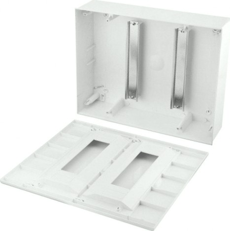 Бокс Kranz KR-11-0325 пластиковый ЩРН-П-24 IP41 белый (белая дв.) Бокс Kranz KR-11-0325 пластиковый ЩРН-П-24 IP41 белый (белая дв.)