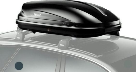 Бокс THULE 631 154 pacific 100, 139х90х39 см, черный глянцевый, dual [631154]