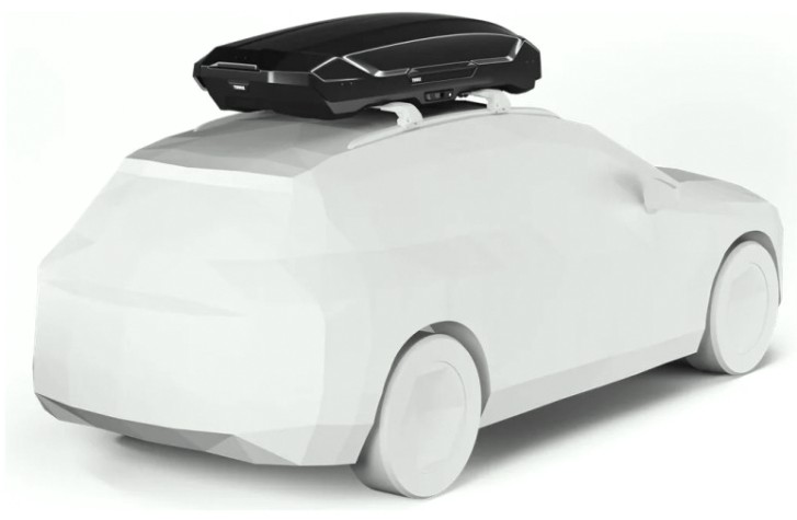 Бокс THULE Motion 3 XXL 232x92x45 см, черный глянцевый, 600 л [639900]