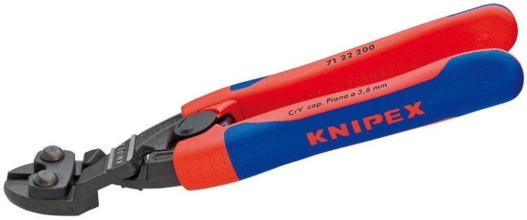 Болторез KNIPEX KN-7122200TBK Cobolt компактный, 200 мм Болторез KNIPEX KN-7122200TBK Cobolt компактный, 200 мм