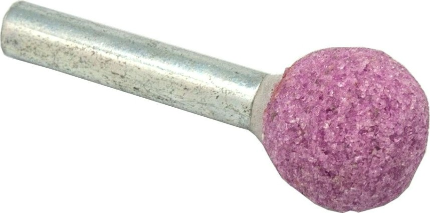 Бор-фреза абразивная ПРАКТИКА 16 мм шарообразная, оксид алюминия 641-121 [641-121]
