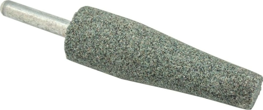 Бор-фреза абразивная ПРАКТИКА 20х63 мм, карбид кремния, коническая хвост 6 мм [641-367]