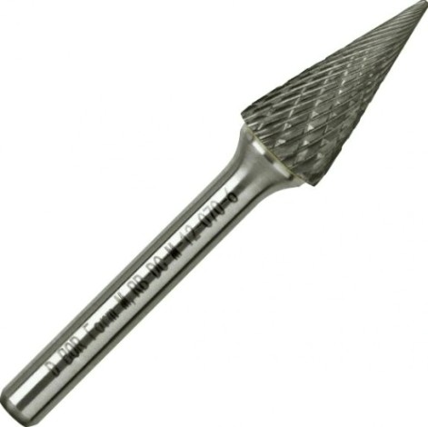 Бор-фреза по металлу D.BOR форма M конус DC 8.0*20/65 хв. 6 мм [D-RB-DC-M-08-065-6]