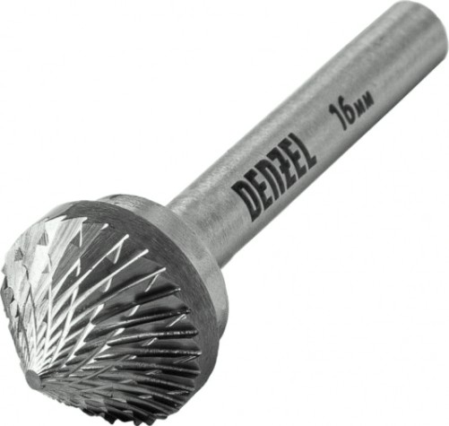 Бор-фреза по металлу Denzel тип-K твердосплавная, зенкер 90 град., 16 мм [72059]