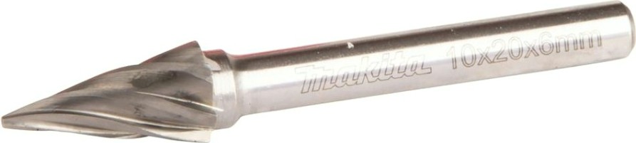 Бор-фреза по металлу MAKITA 10х20х6 мм (цветной металл) [B-52853]