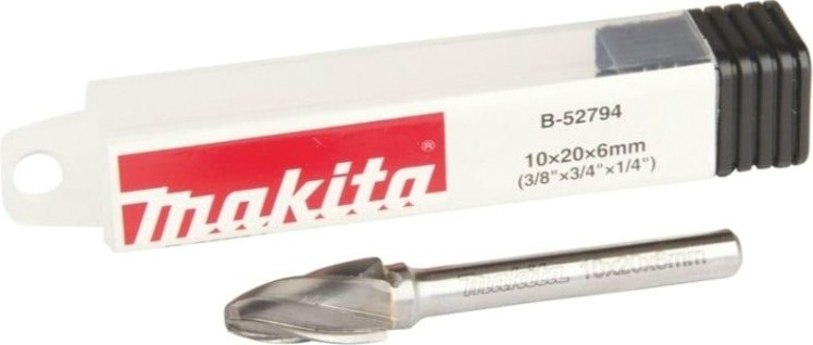 Бор-фреза по металлу MAKITA B-52794-10 10x20x6, 10 шт. (цветной металл, SF) Бор-фреза по металлу MAKITA B-52794-10 10x20x6, 10 шт. (цветной металл, SF)