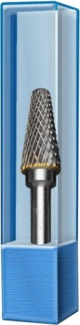 Бор-фреза по металлу ПРАКТИКА форма L коническая с закруглением 8,0*20,0/70,0 хв. 6 мм 644-542 [644-542]