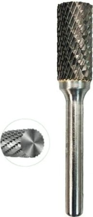 Бор-фреза по металлу Профоснастка №040, 6*16*61 мм, d хв.= 6 мм, Форма A двойная заточка [860160616610]