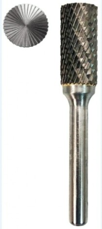 Бор-фреза по металлу Профоснастка №100, 6*16*61 мм, d хв.= 6 мм, Форма B двойная заточка [860260616610]