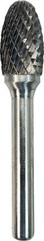 Бор-фреза по металлу Профоснастка №280, 6*10*55 мм, d хв.= 6 мм, Форма E двойная заточка [860560610550]