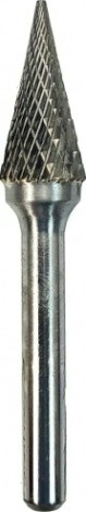 Бор-фреза по металлу Профоснастка №535, 6*13*58 мм, d хв.= 6 мм, Форма M двойная заточка [861060613580]