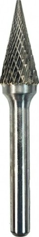 Бор-фреза по металлу Профоснастка №540, 8*20*65 мм, d хв.= 6 мм, Форма M двойная заточка [861060820650]