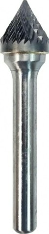 Бор-фреза по металлу Профоснастка №620, 6*05*50 мм, d хв.= 6 мм, Форма J двойная заточка [861260605500]